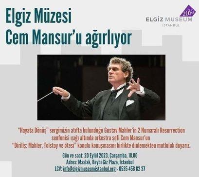 Cem Mansur Elgiz Müzesi Konuşması 