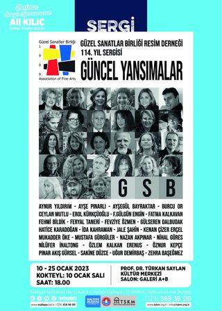 Güzel Sanatlar Birliği Resim Derneği “Güncel Yansımalar” 114.Yıl Sergisi