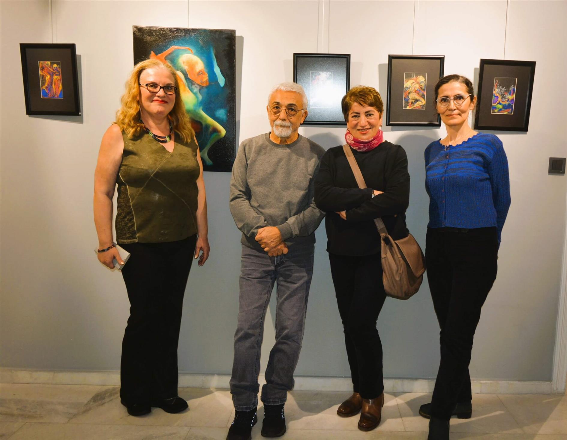 Öykülerini Resmeden Atila Aktürk “Yankılar” Sergisiyle Evrim Sanat Galerisi’nde... 