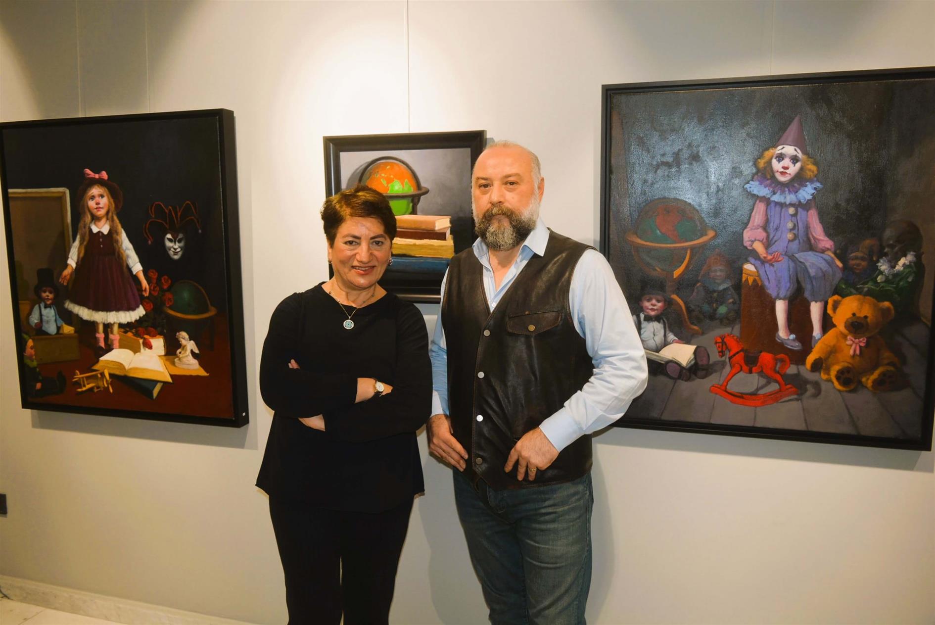 “Nostalji” Sergisi Evrim Sanat Galerisi’nde Açıldı. 